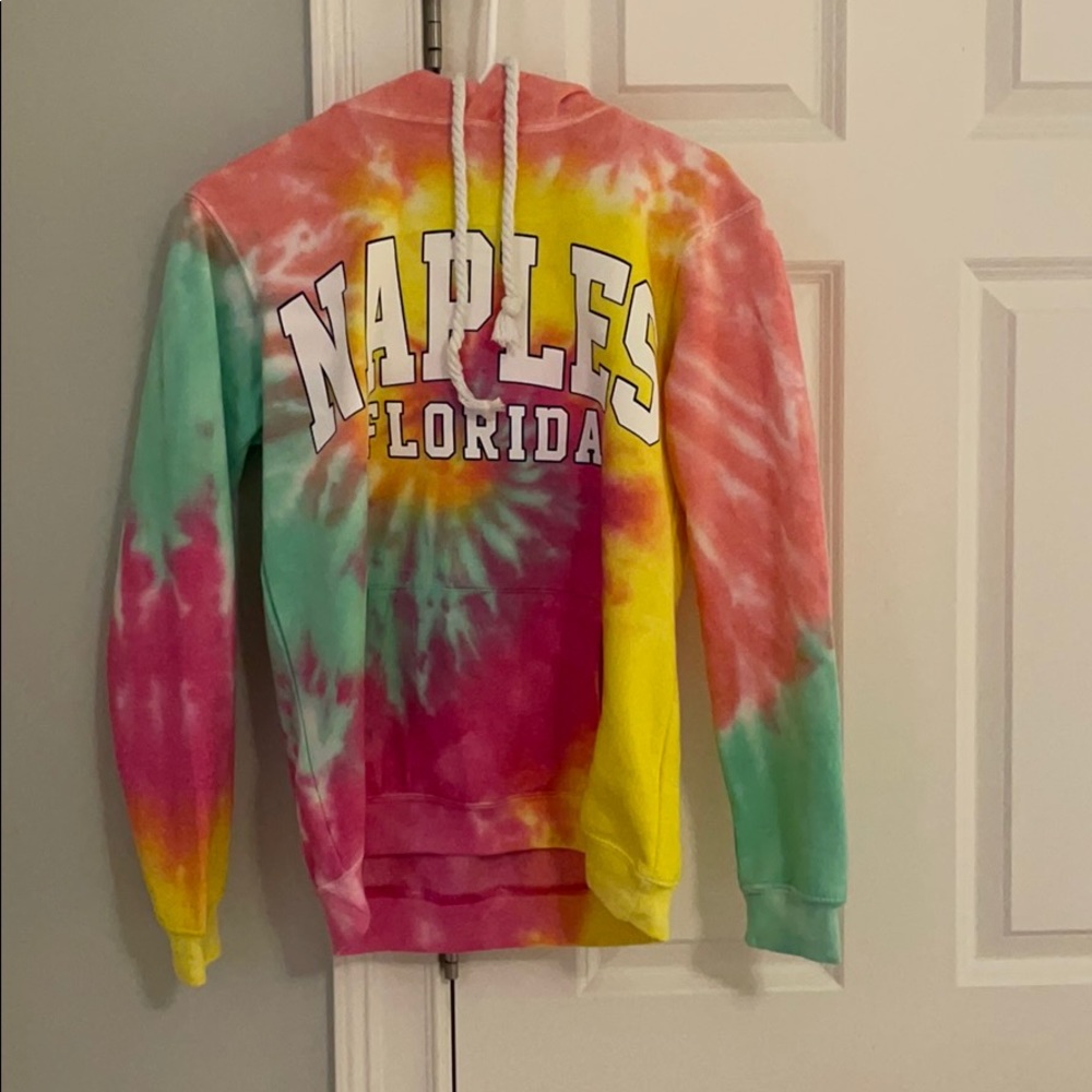 Tie-dye of Florida sweatshirt.